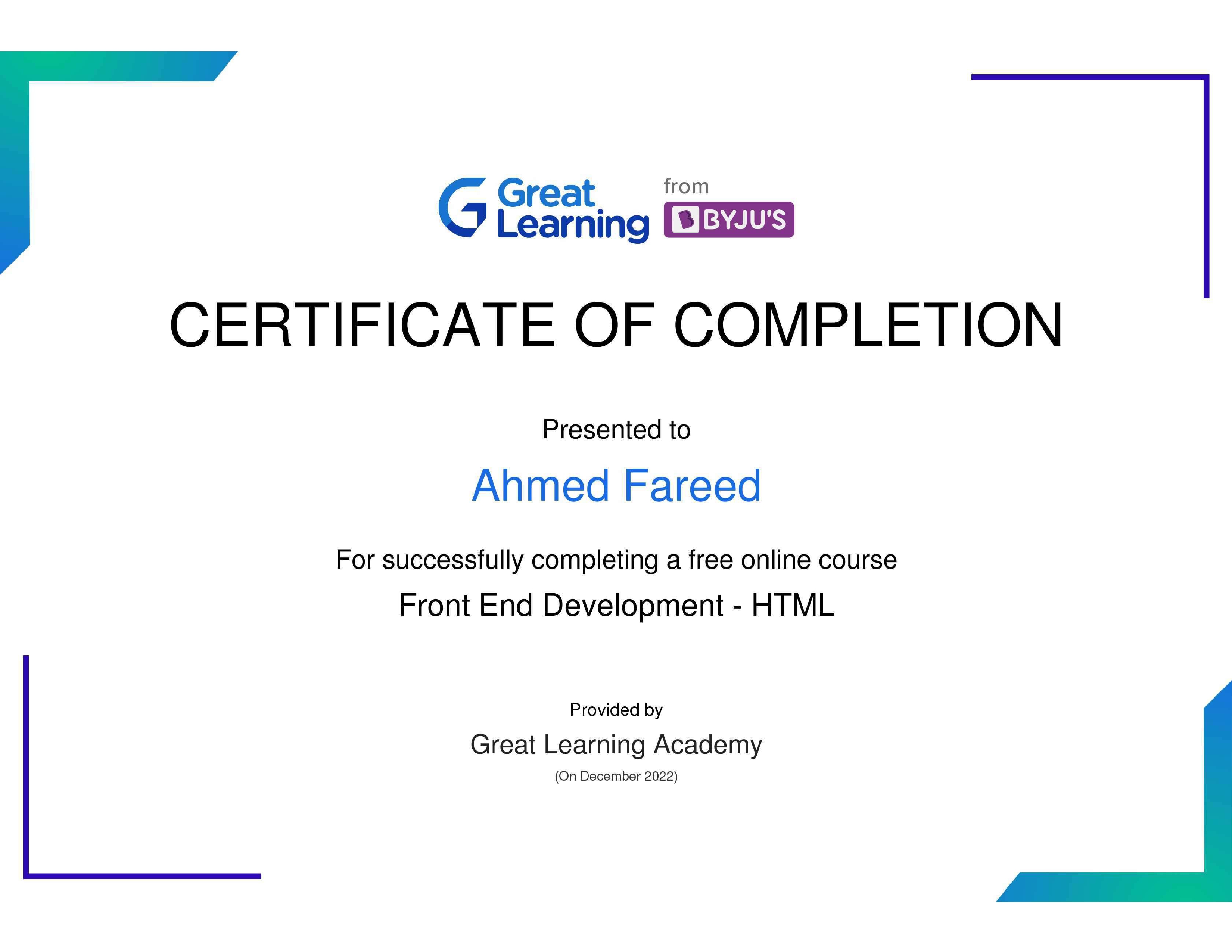 Certificate 2